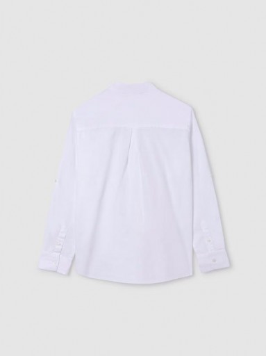 Mayoral camisa M/L cuello Mao 24-06121-043 Blanco [2]