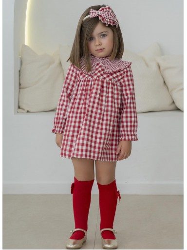Miranda Vestido Infantil Cuadro Vichy "Willow" 0606/V [1]