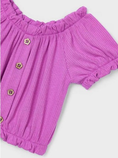 Mayoral Camiseta m/c Canale 25-03008-061 Orquidea [3]