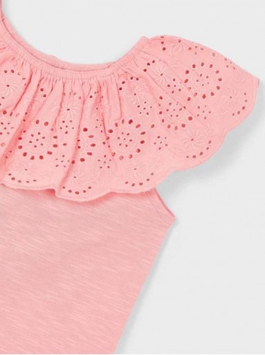 Mayoral Camiseta m/c Combinada 25-03012-018 Salmon [3]