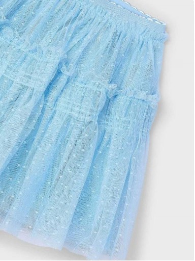 Mayoral Falda Tul Plumeti 25-03961-028 Cielo [3]