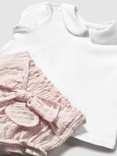 Mayoral Conjunto Short   y chaqueta 25-01254-083 Rosa Baby [3]