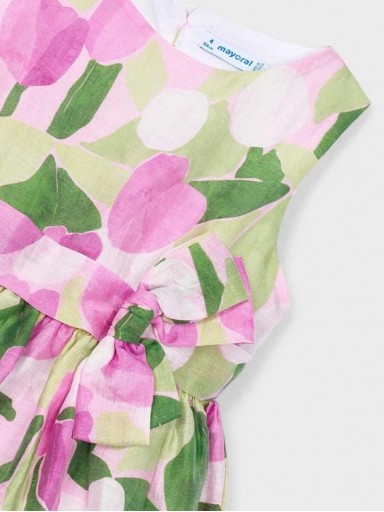 Mayoral Vestido Estampado 25-03913-044 Malva [3]
