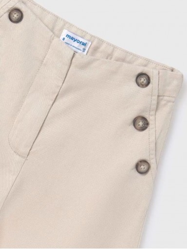 Mayoral pantalón culotte botones 24-06501-059 Piedra [4]