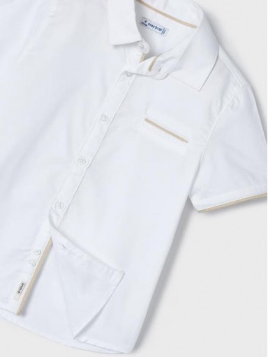 Mayoral camisa contrastes 24-03112-032 Blanco [4]