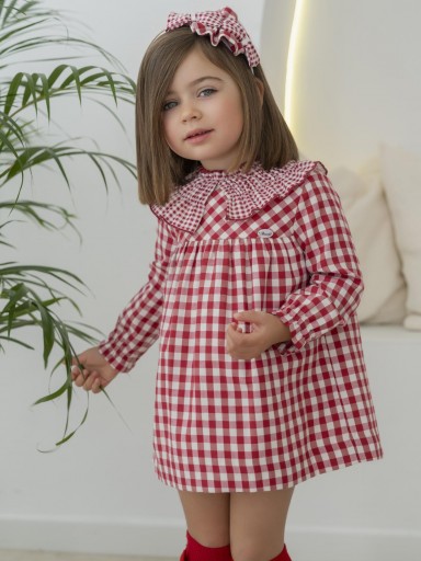 Miranda Vestido Infantil Cuadro Vichy "Willow" 0606/V [0]