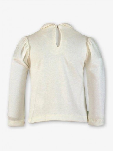 Miranda Conjunto Infantil Camiseta Blanca y Falda Tablas Rosa Palo "Taylor" 0225/2F [4]