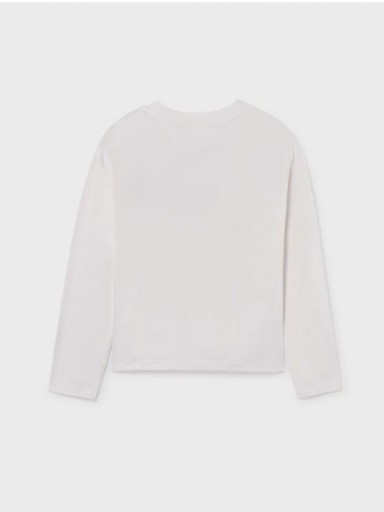 Mayoral Camiseta relieve 15-07013-049 Nata [4]