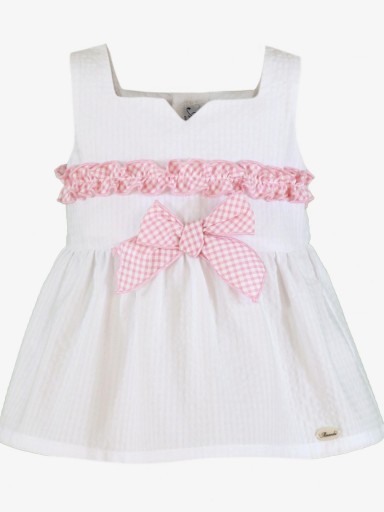 Miranda Conjunto Infantil Top Tirantes Falda Cuadros "Violeta" 0602/2F [4]