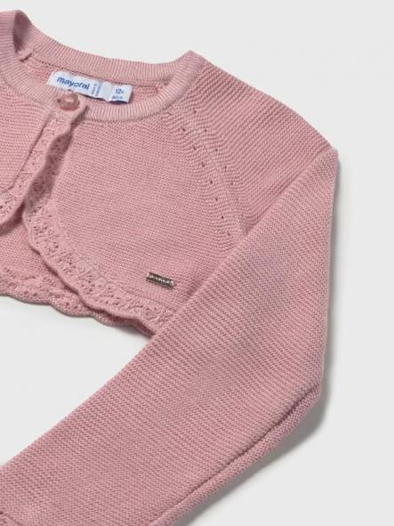 Mayoral Bolero Tricot Basico 25-00306-049 Rosado [2]