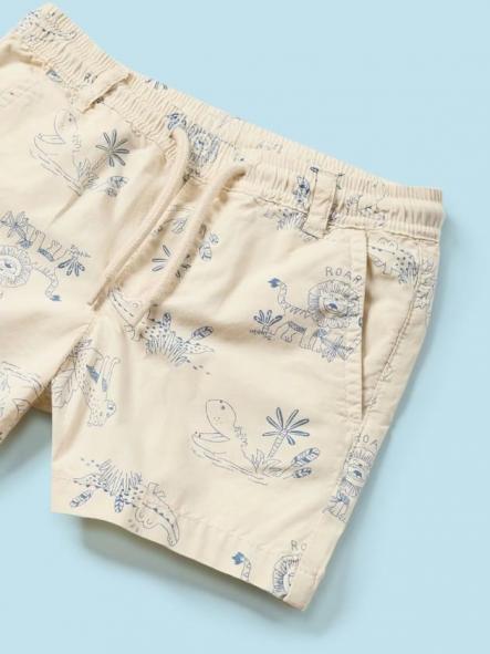 Mayoral Bermuda Con Gorro Reversible 25-01266-004 Crema [2]