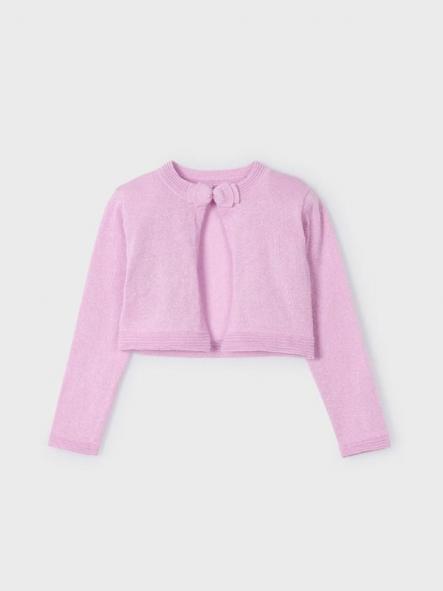 Mayoral Rebeca tricot Basica Cuello redondo 25-00321-080 Orquidea [1]