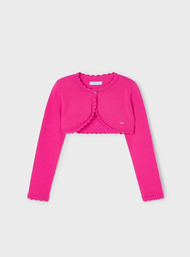 Mayoral Bolero Tricot Basico 25-00320-094 Magenta