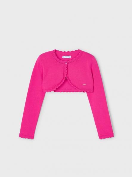 Mayoral Bolero Tricot Basico 25-00320-094 Magenta  [0]