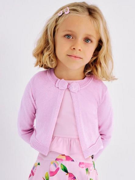 Mayoral Rebeca tricot Basica Cuello redondo 25-00321-080 Orquidea [0]