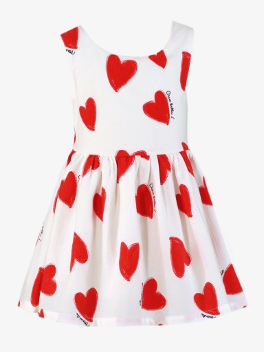 Miranda vestido Infantil Corazones Rojos "Fresia" 0624/V [2]