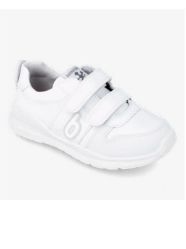 Biomecanics  Deportivos Piel Sauvage Blanco Velcros 231005 C050