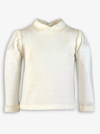 Miranda Conjunto Infantil Camiseta Blanca y Falda Tablas Rosa Palo "Taylor" 0225/2F [2]