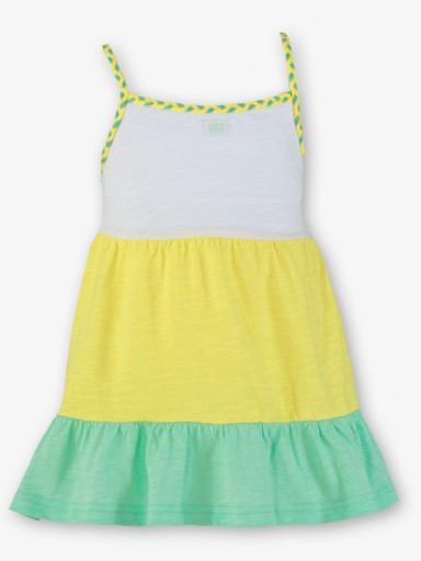 Miranda Vestido Infantil Tirantes Franjas "Lila" 0802/V [1]