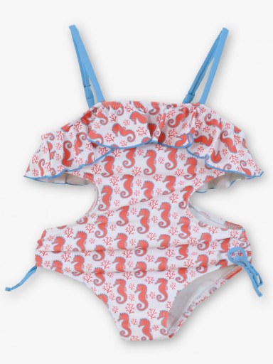 Miranda Bañador Infantil Trikini Estampado Caballitos de Mar "Verbena" 0808/B [1]