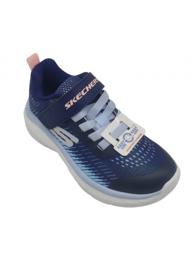 Skechers Deportivo Sneaker Infantil Azul Lavable 303599L-NVMT [2]