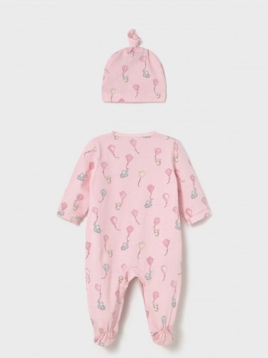 Mayoral pijama con gorro 25-01706-095 Rosa [1]