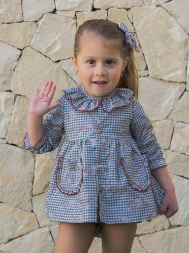 Daniesty Vestido Bebe Ardillas 001