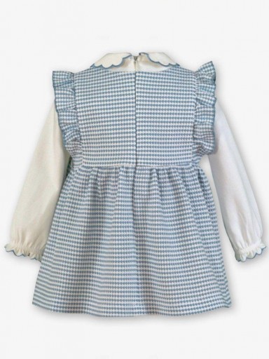 Miranda Vestido Bebel Cuadro Vichy Azul "Lucy" 0520/V [1]