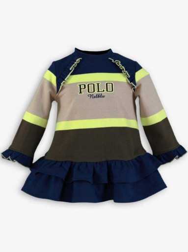 Miranda Vestido Bebe Tipo Sudadera Rayas 1212/V [0]