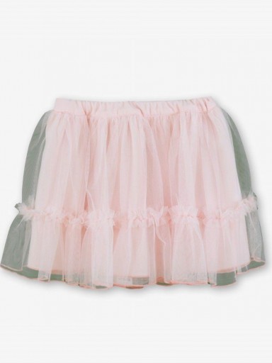 Miranda Conjunto Niña Blusa  y Falda Gasa Rosa "Anahí" 0324/2F [5]