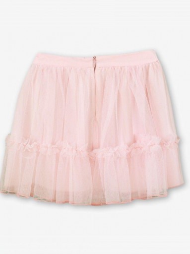 Miranda Conjunto Niña Blusa  y Falda Gasa Rosa "Anahí" 0324/2F [6]