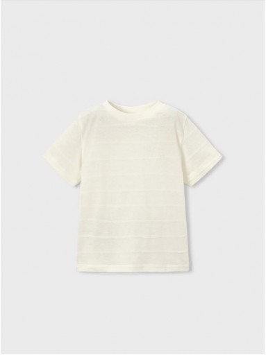 Mayoral Camiseta m/c Punto Estructura 26-03061-057 Nata [1]