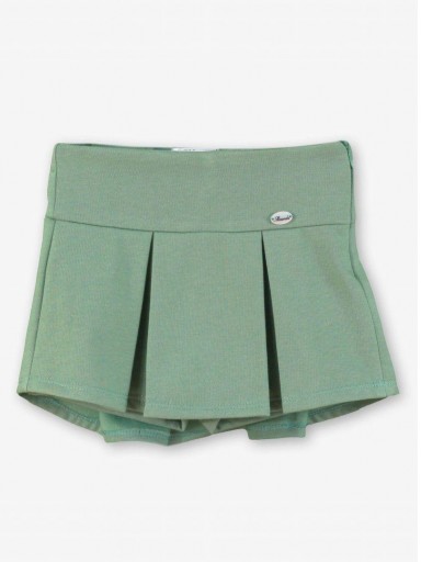 Miranda Conjunto Infantil Sudadera Cuadro Vichy Verde Falda Pantalon verde "Cenicienta" 0614/2F [2]