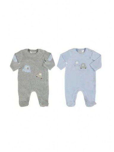 Mayoral Conjunto Set 2 Peleles tundosados 2627-080 Cielo [0]