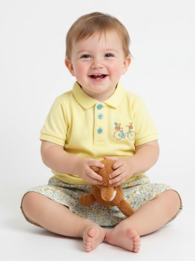 Nekenia Conjunto Niño polo Pantalón Corto 2321020