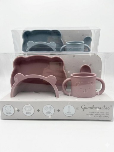 Gamberritos Vajilla Silicona 10951 Rosa [0]