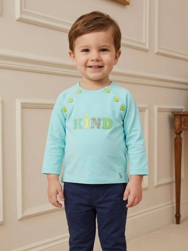 Vera By Nekenia Sudadera Niño Turquesa  "Kind" 23VS01 [0]