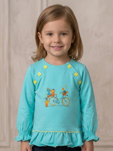 Nekenia Sudadera Niña Bici Animales 2321601 [0]