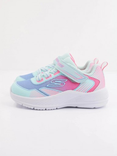 Skechers Deportivo Infantil Microspec Advance Oasis Point Gore Strap W Adaptive Clousure Lavable a máquina 303657N AQMT