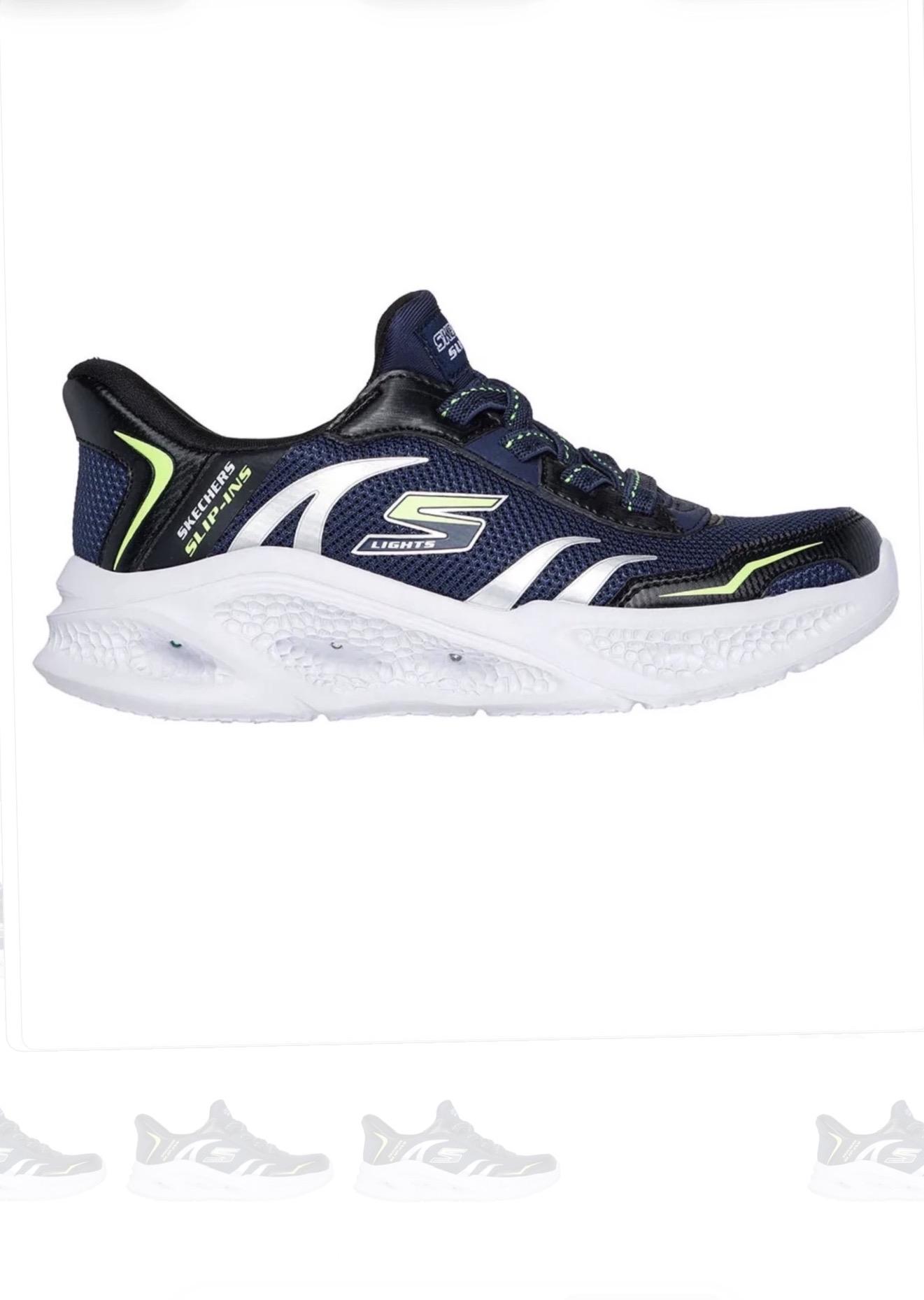 Skechers Deportivo Infantil Marino Slip-ins Meteor Light Sneaker W 403848L NVBK