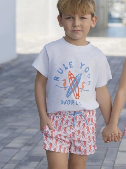Miranda Bañador Infantil Niño Estampado Caballitos de Mar 0809/B [0]