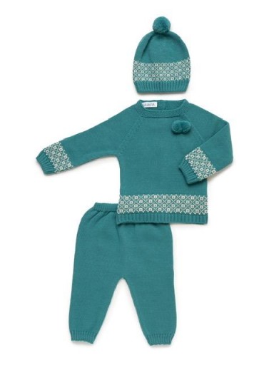 Juliana Vistiendo Bebés Conjunto Polaina 3P 25561 [0]