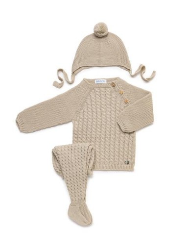 Juliana Vistiendo Bebés Conjunto Polaina 3P 25557 [0]