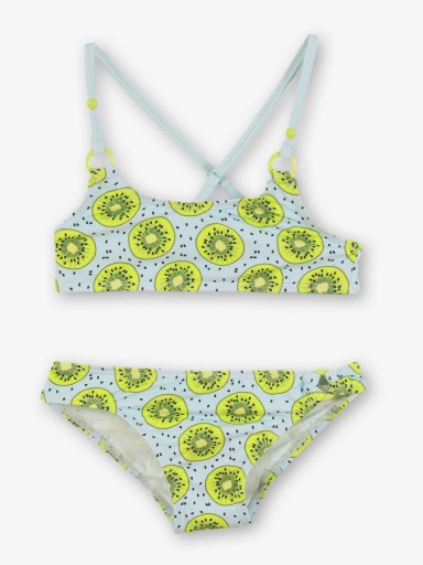 Miranda Bikini Infantil Niña Estampado Kiwi "Escabiosa" 0811/BI [2]