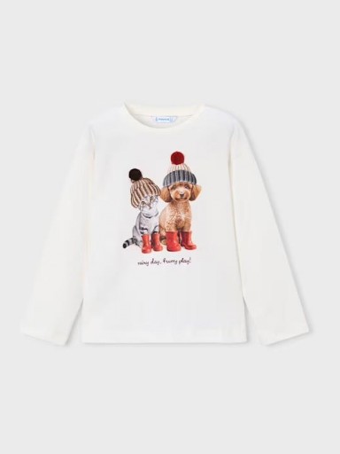 Mayoral Camiseta M/L 16-04031-095 Crudo [2]