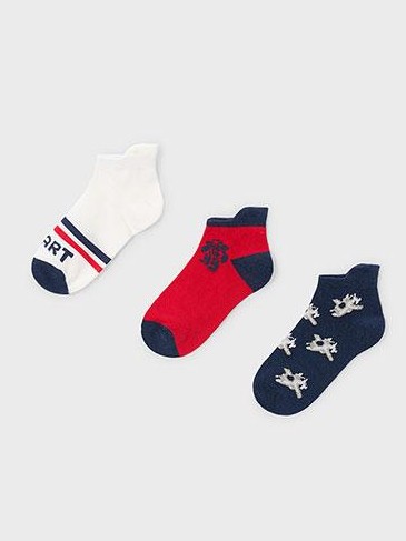 Mayoral Set 3 Calcetines 26-10183-056 Tomate [0]