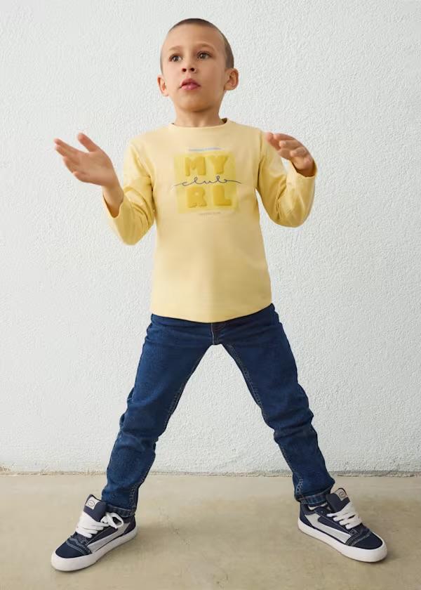 Mayoral Pantalón Soft Denim 5b 16-04516-069 Oscuro