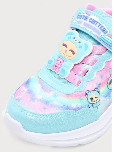 Skechers Deportivo Sneaker Infantil Multicolor Lavable Cutie Critters 302363L-TQMT [1]