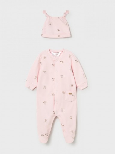 Mayoral Pelele Largo Con Gorro 26-01718-070 Tosa Baby [0]