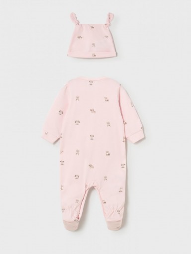 Mayoral Pelele Largo Con Gorro 26-01718-070 Tosa Baby [1]